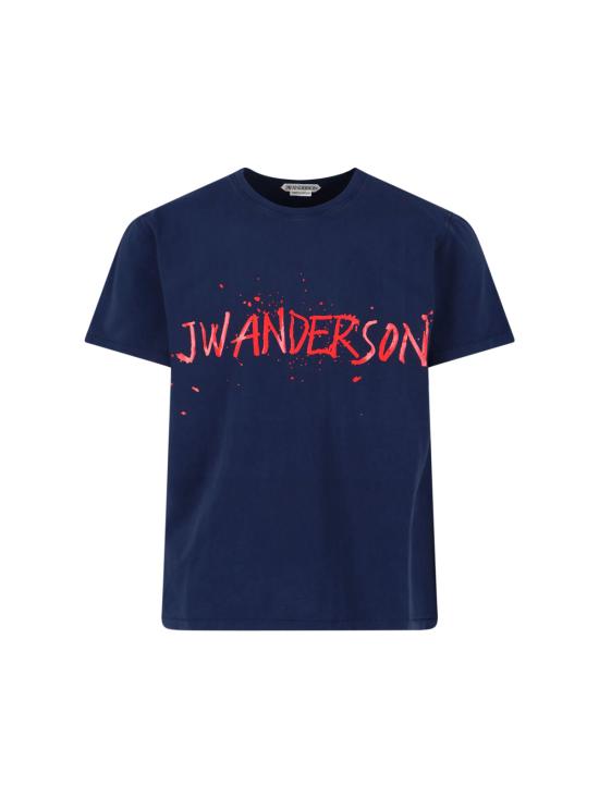 26SS JW앤더슨 반팔 티셔츠 JT0307 PG1936 888 Blue
