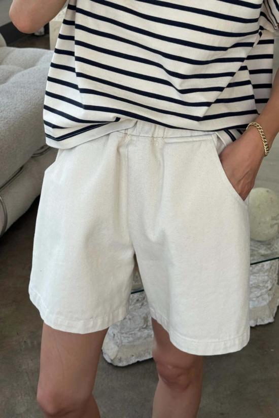  르 본 숍 데님 숏팬츠 Le Bon Shoppe City 반바지 블루 데님 - Le Bon Shoppe