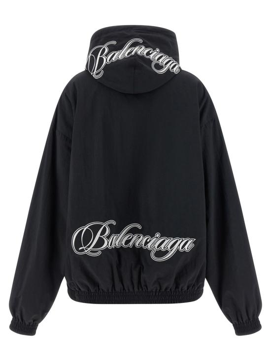  발렌시아가 자켓 필기체 리버서블 재킷 멀티컬러 - BALENCIAGA