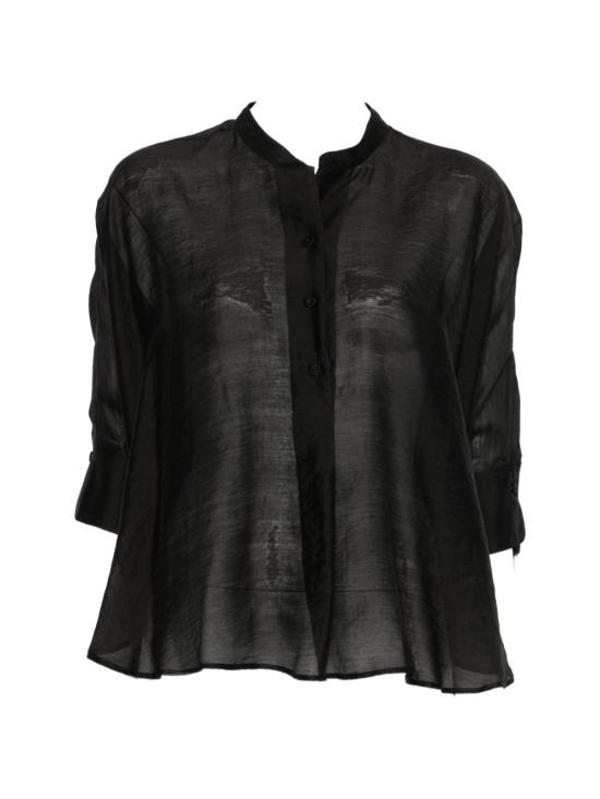 26SS TRAME AUREE 셔츠 MARISOL P044U900 Black