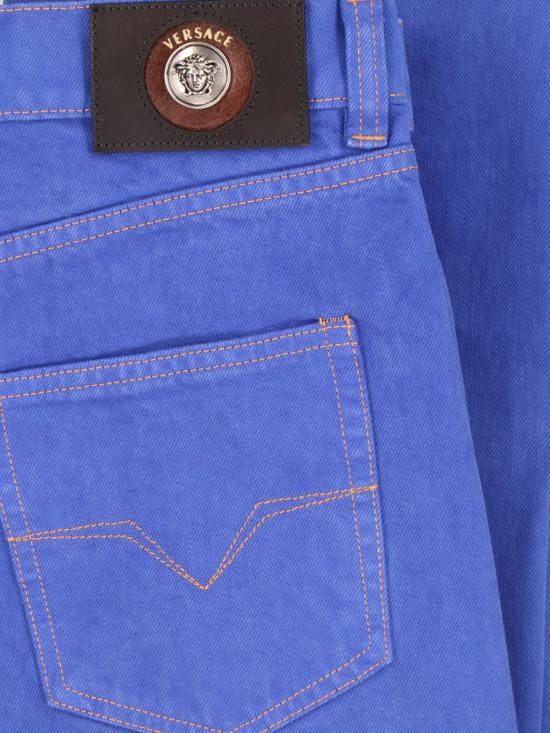 26SS 베르사체 데님 팬츠 1024569 1A17871 1DB10 Blue - VERSACE