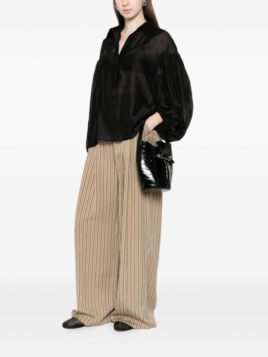 26SS TRAME AUREE 셔츠 MIRTA P044U900 Black - OTHER BRANDS