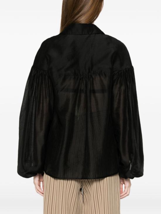 26SS TRAME AUREE 셔츠 MIRTA P044U900 Black - OTHER BRANDS