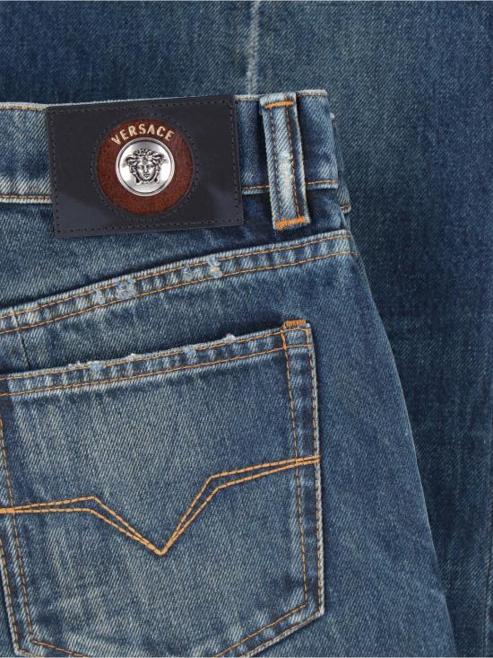 26SS 베르사체 데님 팬츠 1024529 1A17707 1DA60 - VERSACE