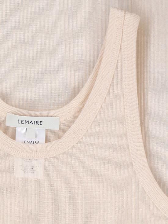26SS 르메르 심리스 탱크탑 TS0026 LK1017 WH024 White - LEMAIRE