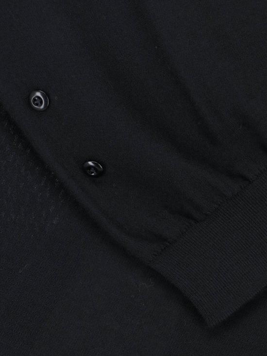 26SS 르메르 트위스트 가디건 PO0023 LK087 BK999 Black - LEMAIRE