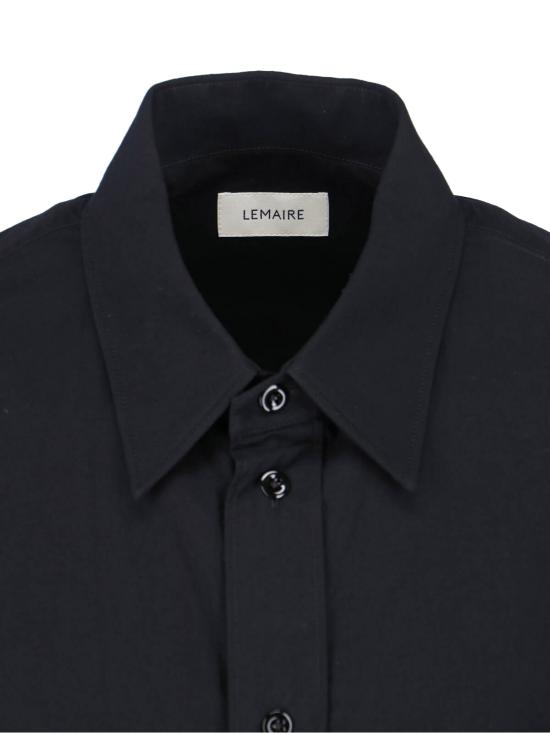 26SS 르메르 긴팔 셔츠 SH1247 LF1399 BK999 Black - LEMAIRE