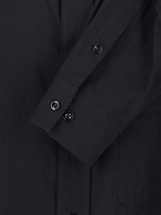 26SS 르메르 긴팔 셔츠 SH1247 LF1399 BK999 Black - LEMAIRE