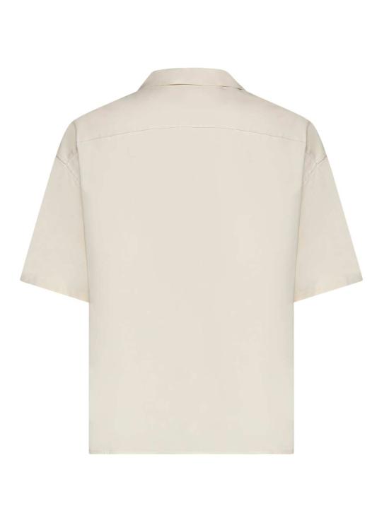  로에베 폴로 티셔츠 코튼 셔츠 화이트 - LOEWE