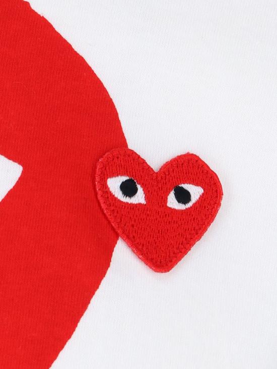 26SS 꼼데가르송 반팔 티셔츠 AX T086 051 White - COMME DES GARCONS