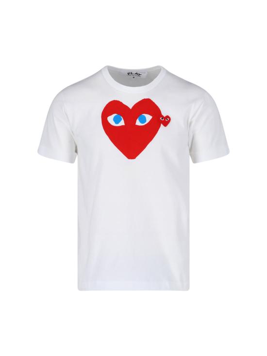 26SS 꼼데가르송 반팔 티셔츠 AX T086 051 White