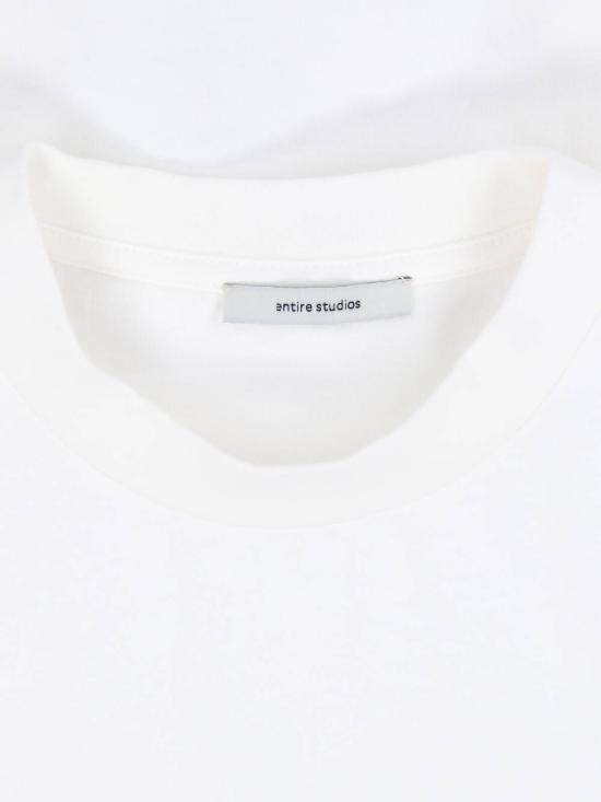 26SS 엔타이어 스튜디오 반팔 티셔츠 ESSS26TT03012 0053 White - ENTIRE STUDIOS