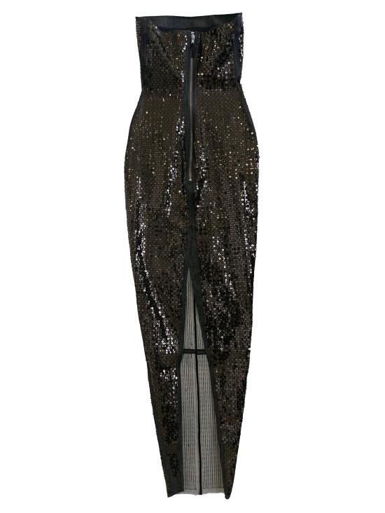 26SS 릭 오웬스 미디 원피스 RP01F6524 SRAKM3 0994 Black - RICK OWENS