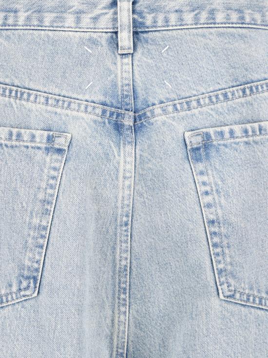 26SS 마르지엘라 드롭드 라이즈 데님 버뮤다 S67MU0065 M30066 962 Blue - MAISON MARGIELA