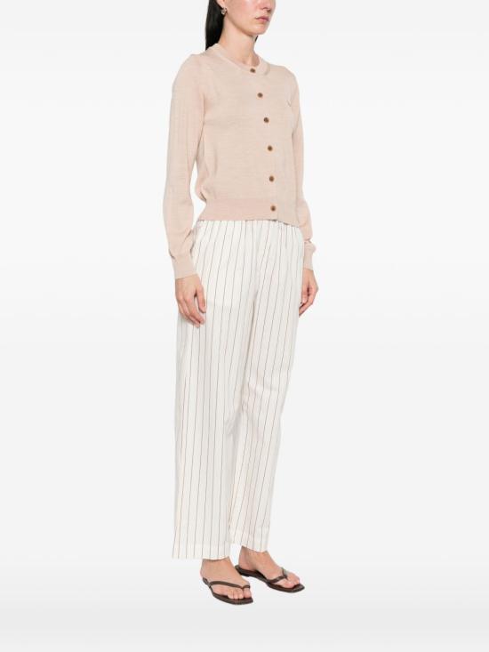 26SS 메종키츠네 베이비 폭스 메리노 레귤러 가디건 PW00502 KT11810429 Powder - MAISON KITSUNE