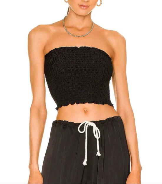  도니 민소매 티셔츠 . 튜브탑 - DONNI.