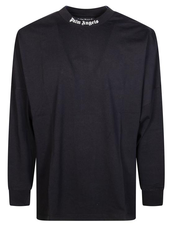 26SS 팜앤젤스 반팔 티셔츠 PMAB059S26JER001 1003 NERO