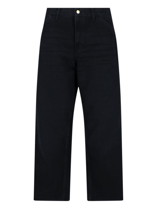 26SS 칼하트 WIP 싱글 니 팬츠 I036276 89B7 Black