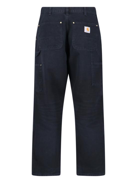 26SS 칼하트 WIP 더블 니 팬츠 I036274 89B7 Black - CARHARTT WIP