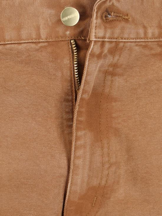26SS 칼하트 WIP 더블 니 팬츠 I036274 HZB7 Brown - CARHARTT WIP