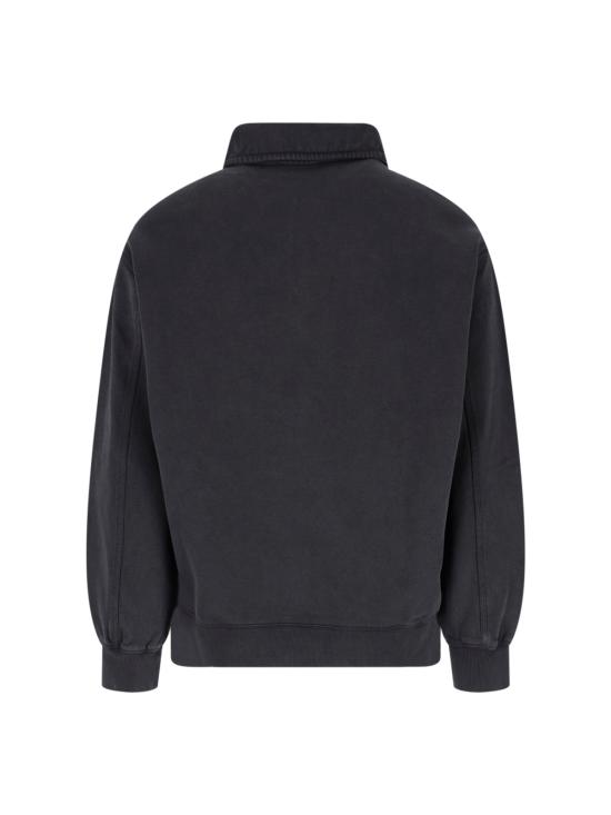 26SS 칼하트 WIP 하프 집 디트로이트 스웨트셔츠 I036350 8906 Black - CARHARTT WIP