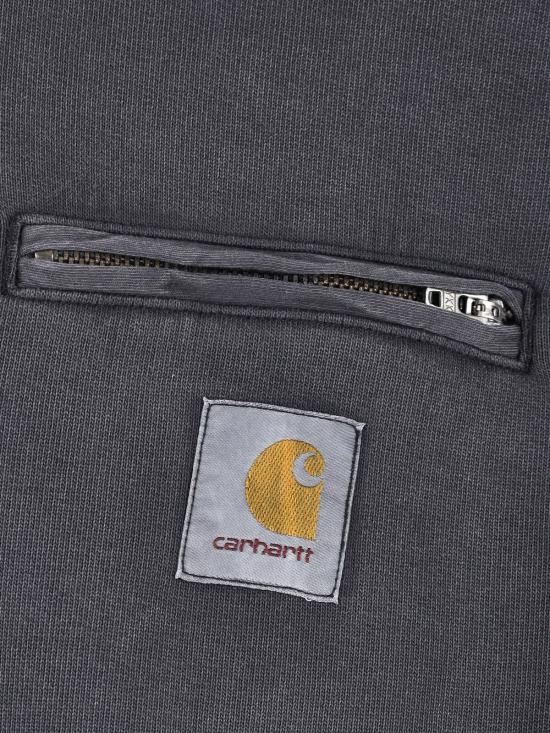 26SS 칼하트 WIP 하프 집 디트로이트 스웨트셔츠 I036350 8906 Black - CARHARTT WIP