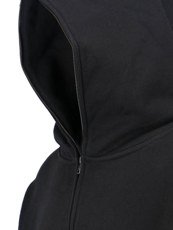 26SS 엔타이어 스튜디오 후드 티셔츠 ESSS26HO03012 0015 Black - ENTIRE STUDIOS