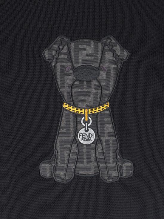 26SS 펜디 스웨터 FZX091 AW08 F0QA1 Black - FENDI