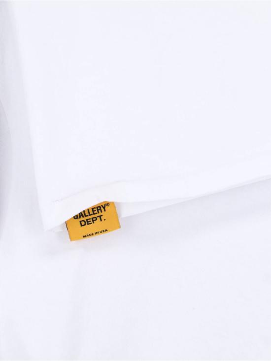 26SS 갤러리 디파트먼트 반팔 티셔츠 TOP044 CLEAN WHITE White - GALLERY DEPT