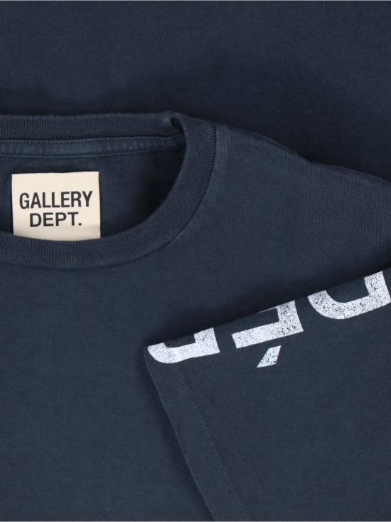 26SS 갤러리 디파트먼트 반팔 티셔츠 TOP038 WASHED BLACK Black - GALLERY DEPT