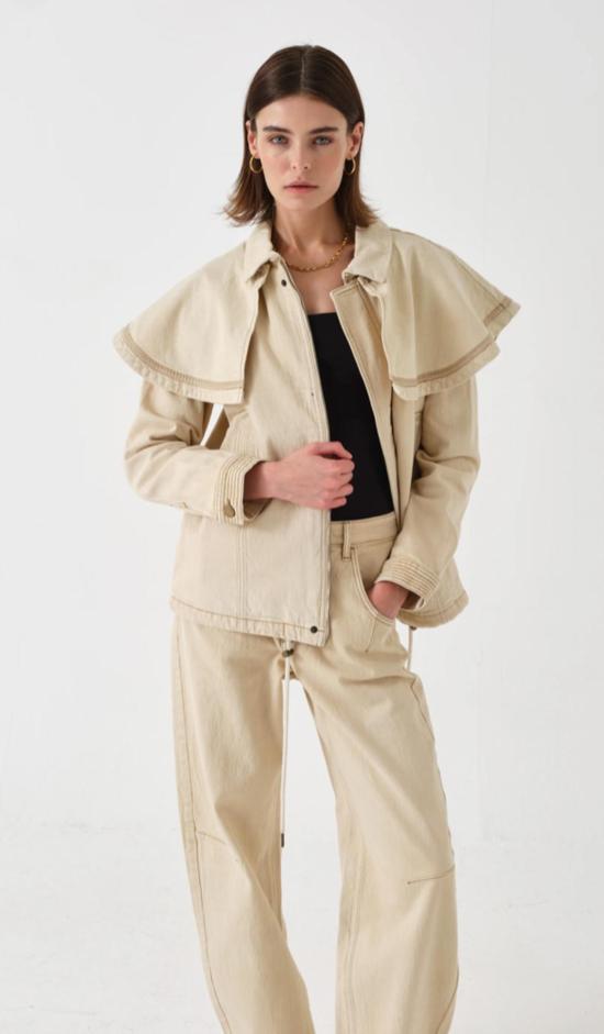  Seventy + Mochi 데님 자켓 세븐티 + 모찌 파라 재킷 바닐라 - OTHER BRANDS