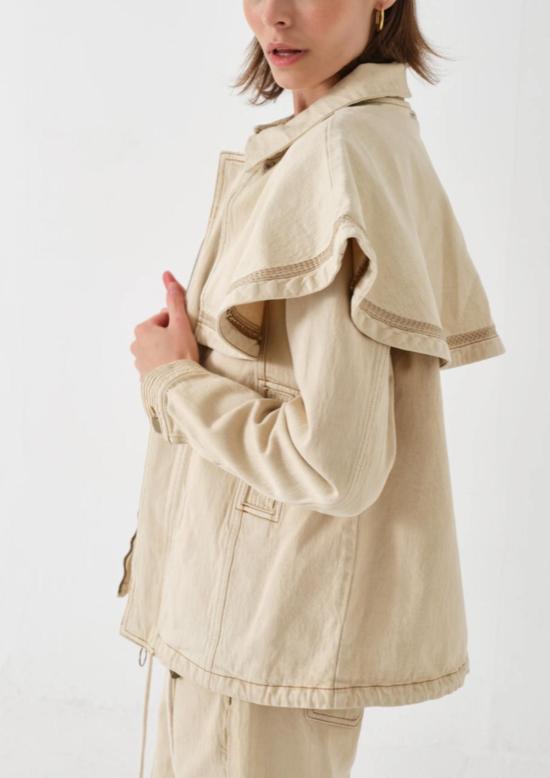  Seventy + Mochi 데님 자켓 세븐티 + 모찌 파라 재킷 바닐라 - OTHER BRANDS