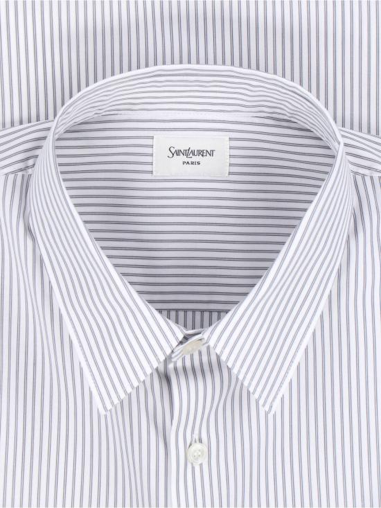 26SS 생로랑 긴팔 셔츠 859779 Y2N03 9787 Grey - SAINT LAURENT