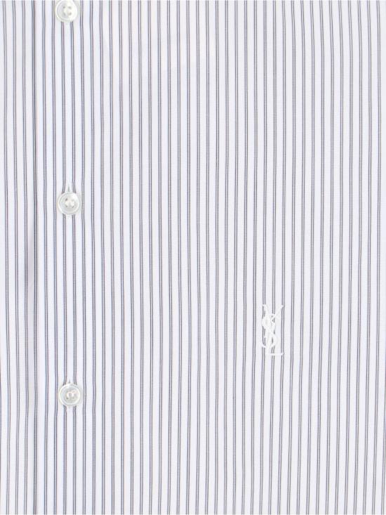 26SS 생로랑 긴팔 셔츠 859779 Y2N03 9787 Grey - SAINT LAURENT