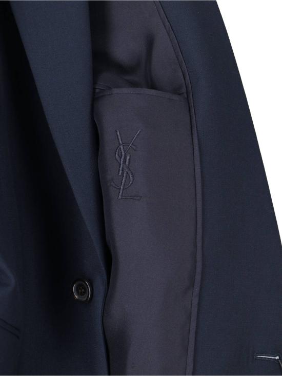26SS 생로랑 수트 자켓 858458 Y2J02 4103 Blue - SAINT LAURENT