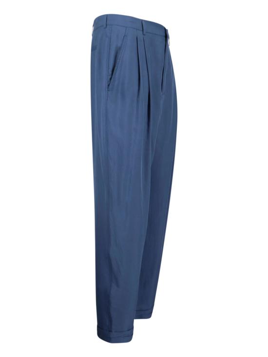 26SS 생로랑 스트레이트 팬츠 862381 Y6J78 4812 Blue - SAINT LAURENT