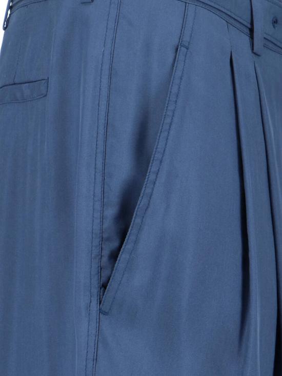 26SS 생로랑 스트레이트 팬츠 862381 Y6J78 4812 Blue - SAINT LAURENT