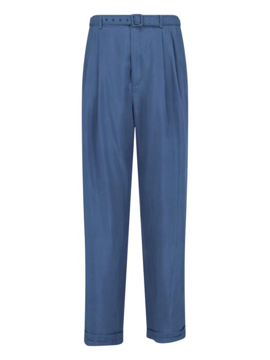 26SS 생로랑 스트레이트 팬츠 862381 Y6J78 4812 Blue