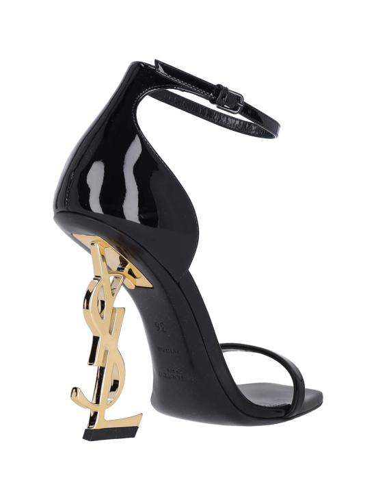 26SS 생로랑 오피움 샌들 페이턴트 557662 1TV1A 1000 Black - SAINT LAURENT