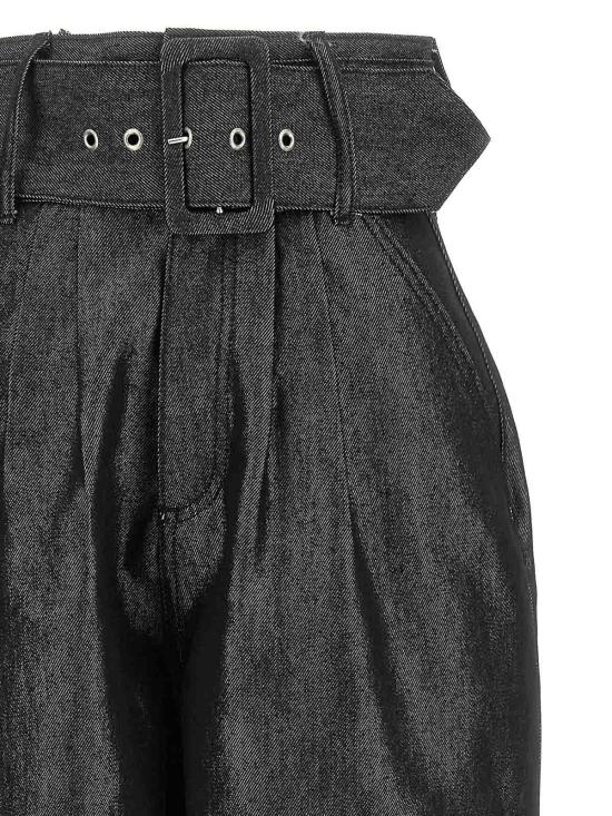 26SS 로테이트 바이 크리스텐슨 스트레이트 팬츠 114962100100 Black - ROTATE BY BIRGERCHRISTENSEN