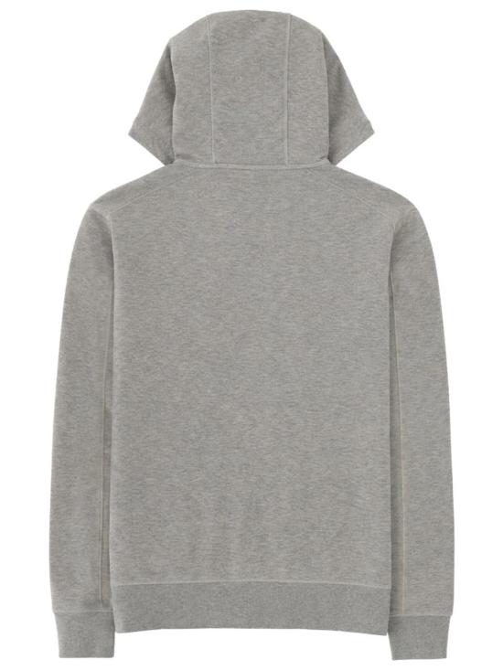  씨피 컴퍼니 긴팔 티셔츠 C.P. Company Felpa Con 카푸치오 후디 그레이 - C.P. COMPANY