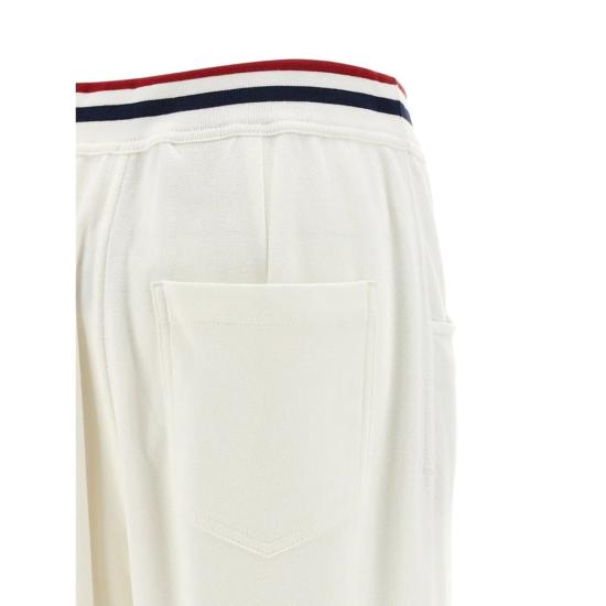  브루넬로 쿠치넬리 스트레이트 팬츠 Brunello Cucinelli 팬츠 화이트 - BRUNELLO CUCINELLI