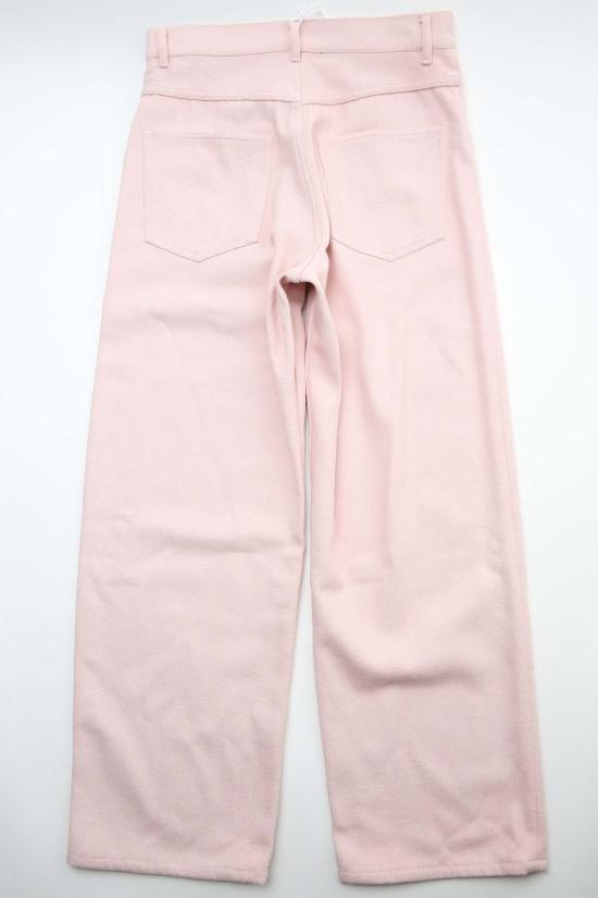  오라리 데님 팬츠 오랄리 실크 넵  5 P 와이드 팬츠 - AURALEE