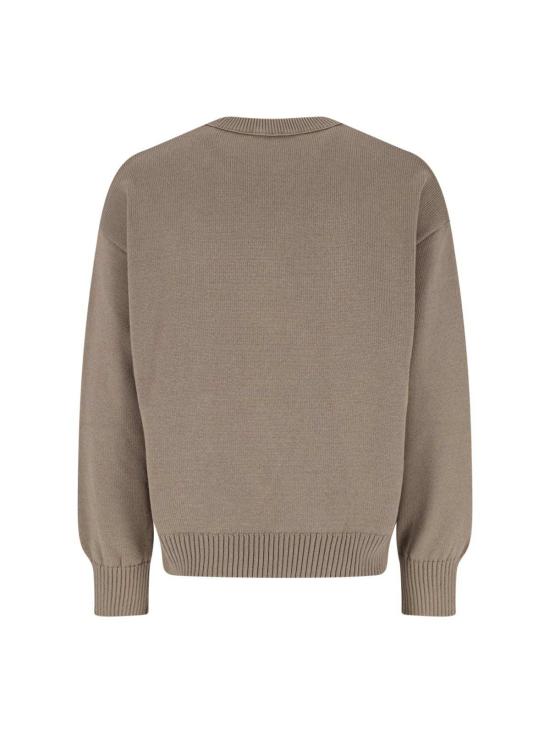  아미 스웨터 Ami Alexandre Mattiussi Ami De C Ur 코튼  베이지 - AMI