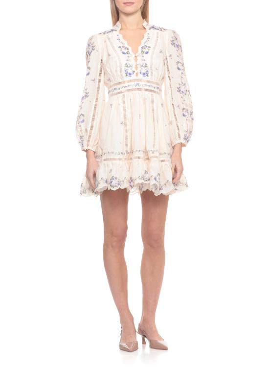 26SS 짐머만 미디 원피스 5376DRS264 CPPR Pink - ZIMMERMANN