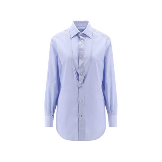  마르지엘라 탑 메종  셔츠 블루