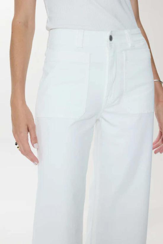  피스톨라 크롭 팬츠 주이 패치 유틸리티 팬츠 - PISTOLA