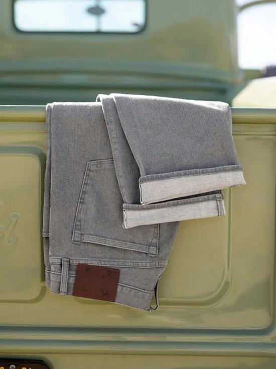  히로시 카토 데님 팬츠 해머 스트레이트 10.5온스 셀비지 데님 - HIROSHI KATO