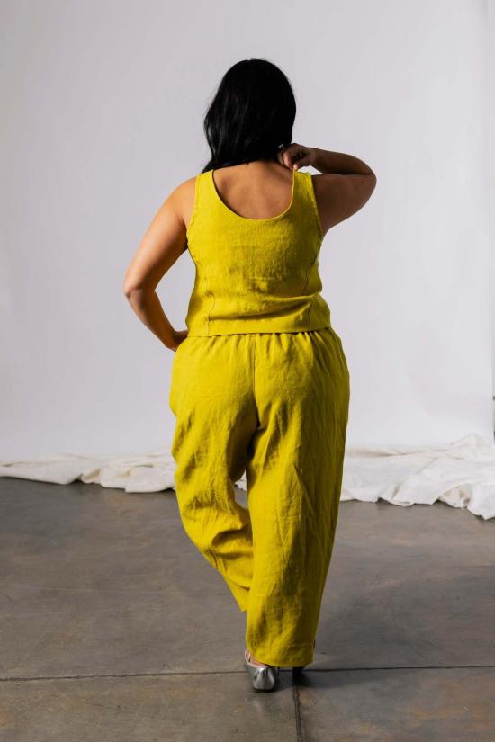  Pamut Apparel USA 팬츠 Pamut Apparel Usa 아티스트 세트 린넨 - OTHER BRANDS