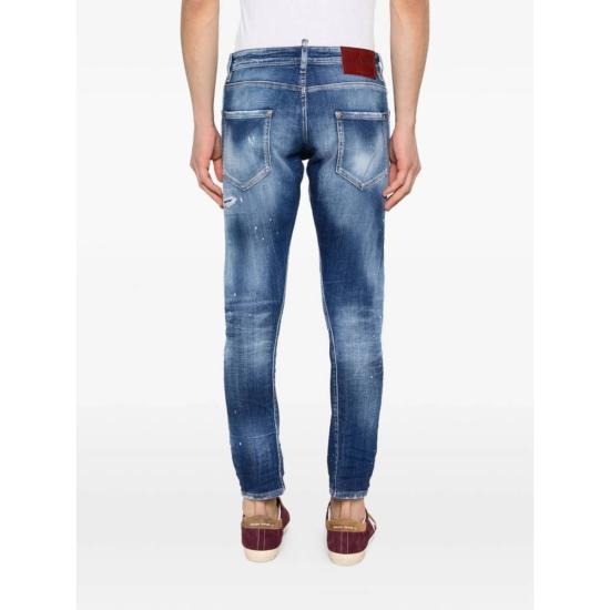  디스퀘어드2 데님 팬츠 네이비 블루 진 - DSQUARED2